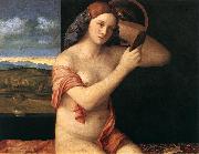 Naked Young Woman in Front of the Mirror  dtdhg, BELLINI, Giovanni